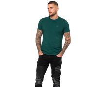Enzo | Mens Crew Neck T-Shirt - Green / L