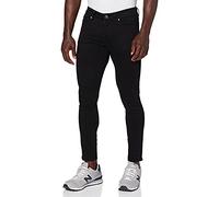 Enzo Men's Ez326 Skinny Jeans, Black 326, 36W 34L UK