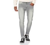 ENZO Mens Jeans EZ326 Grey 42R