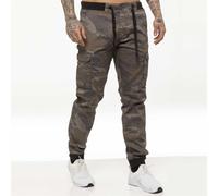Enzo Mens Military Combat Jogger Trousers