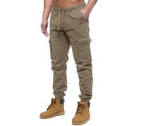 Enzo Mens Military Combat Joggers Trousers Camouflage Cargo Camo Work Pants