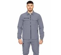 Enzo | Mens Poly Jacket - Grey / M