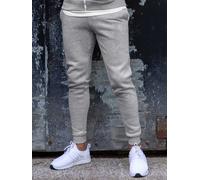 Enzo Mens Slim Fit Fleece Jogging Bottoms - Grey / 2XL