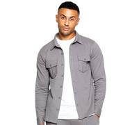 Enzo | Mens Smart Shirt - Grey / 2XL