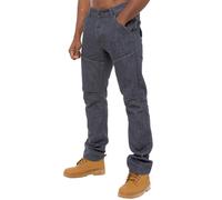 Enzo Men's Straight Leg Denim Jeans in Grey | Size: 28S Enzo Grey 28S