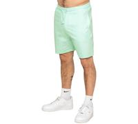 Enzo Men's Stretch Gym Shorts in Light Green | Size: Large Enzo Light Green L