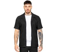 Enzo | Mens Summer Shirt - Black / M