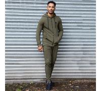 Enzo Mens Tracksuit Jog Set Slim Fit Zip Up Hoodie and Joggers Set