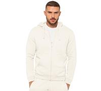 Enzo | Mens Zip Hoodie - White / 2XL
