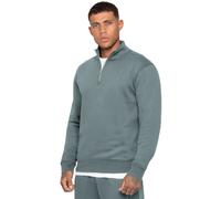 Enzo Milano | Mens Half Zip Sweatshirt - Coastal Blue / L