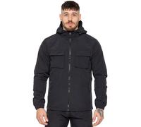 Enzo Milano | Mens Lightweight Cargo Jacket - Black / 2XL