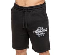 Enzo Milano | Mens Printed Shorts - Black / 2XL
