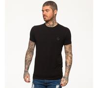 Enzo T shirt Mens Slim Fit Casual Plain Cotton Crew Neck Tee Short Sleeve Top