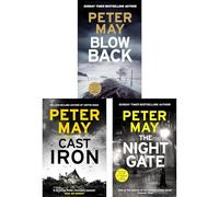Enzo Unsolved Past Collection by Peter May: Blowback, Cast Iron & The Night Gate - Lakeside Skeleton, Parisian Conspiracy & a Haunting WWII Secret (3-Book Set)