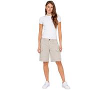 Enzo Women's Cargo Shorts Regular Fit Elastic Waist Utility Multi Pocket Casual