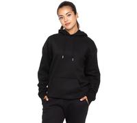 Enzo | Womens Oversized Hoodie - Black / M