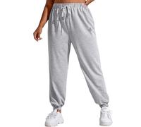 Enzo | Womens Oversized Joggers - Grey / XS/S