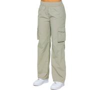 Enzo | Womens Parachute Cargo Pants - Olive / L / Short