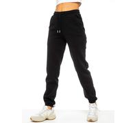 Enzo | Womens Relaxed Fit Cuffed Jogger - Black / M
