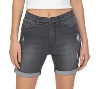 Enzo Womens Shorts Denim Ripped Cotton Stretch Ladies Summer Beach Hot Pants UK