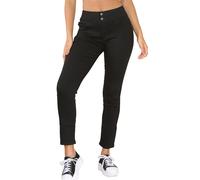 Enzo | Womens Slim Fit Jeggings - Black / 24