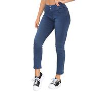 Enzo | Womens Slim Fit Jeggings - Mid Stonewash / 22