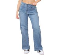 Enzo | Womens Wide Leg Jeans - Light Blue / 18