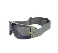 EnzoDate Ballistic X800 Army Safety Goggles 3 Lens Kit Military Sunglasses Anit-UV Combat War Game Eyeshields with Case (army green)