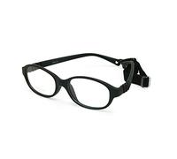 EnzoDate Boy Glasses Frame with Strap Size 50/16 One-piece No Screw Safe,Bendable Girls Flexible Eyeglasses, Optical Children Glasses.For Ages 9+y