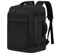 ENZOSUM Ryanair Cabin Bags 40x30x20 Underseat Cabin Bag 24L Travel Backpack Cabin Size Hand Luggage Bag 40x30x20 for Men and Women, Flight Bag Fit 15.6 Inch Laptop Black