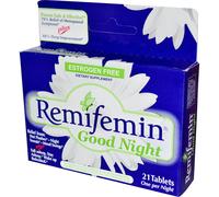 Enzymatic Therapy, Remifemin, Good Night, 21 Tablets