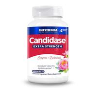 Enzymedica Candidase Extra Strength, Candida Cleanse & Yeast Balance Support with Oregano, Garlic, Clove & Bacillus subtilis, 42 Vegetarian Capsules, Gluten-Free, SOYA-Free, Non-GMO