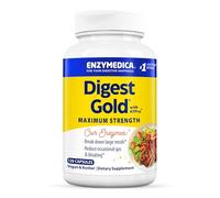 Enzymedica Digest Gold, High Potency Digestive Enzymes with ATPro, Supports Digestion of Fats, Protein, Carbs and Fibre, Helps with Occasional Bloating, 120 Vegan Capsules, Gluten Free, Non-GMO