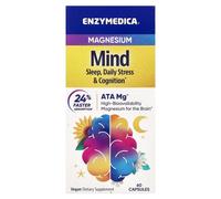 Enzymedica Magnesium Mind 60 - 120 Capsules Sleep, Daily Stress & Cognition