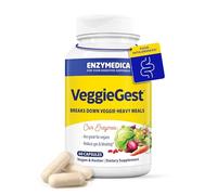 ENZYMEDICA - VeggieGest (60 Capsules) | Food Intolerance Digestive Enzymes Supplement | Digestive Enzymes Blend for Vegan, Vegetarian and Plant Based Diets, Nutrient Supplements, Gut Health Supplement
