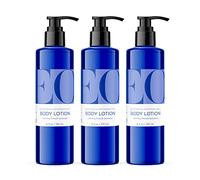 EO Body Lotion 8 Ounce (Pack of 3), French Lavender, Organic Plant-Based, Botanical Extracts, Vitamin E with Pure Essential Oils