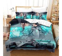 EOASNRTCB George Russell Duvet Cover Set Kids Adults Bed Cover Bedroom 3D Bedding Set Duvet Bedspread,Soft Microfiber Bed Set Single（140x200cm）