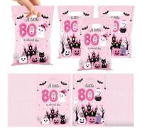 EoBeCy 50 Pcs A Little Boo Is Almost Due Gift Bags