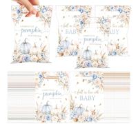 EoBeCy 50 Pcs A Sweet Little Pumpkin is on The Way Gift Bags