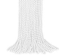 EOBOH Mardi Gras Beads Decor, Mardi Gras Carnival Beads Accessories for Parade Throws Party Decorations, 33"