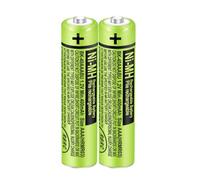 EOCIK BK-40AAABU NI-MH AAA Rechargeable AAA Battery for Panasonic 400mAh 1.2V 2Pack Rechargeable AAA Batteries for Cordless Phones