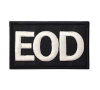EOD Explosive Ordnance Disposal Army Tactical Embroidered Hook Patch