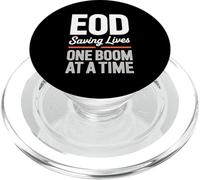 EOD Saving Lives One Boom At A Time PopSockets PopGrip for MagSafe