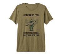 EOD Tech Gott Macht EOD so That Firefighters Also Have Heroes Premium T-Shirt