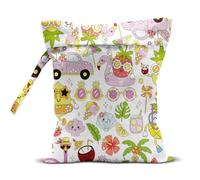 EODFFSGF Wet Dry Wet Bag for Swimsuit Towel Baby Travel Cloth Diapers Beach Gym Toiletries Makeup Storage Bag Summer Vacation Essential Holiday Summer Vibes