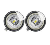 Eofooq Car Fog Lights 2 X Car Front LED Fog Light Angel Eye DRL Daytime Running Lamp Assembly For Jeep For Commander 2006 2007 2008 2009 2010 automotive fog lamp(Yellow and Yellow)