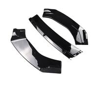 Eofooq Car Front Bumper Lip Gloss Black Front Bumper Lip Spoiler Splitter Diffuser Retrofit For Fiesta MK8 ST ST-line 2017-2021 Pre-Lci Body Kits Tuning Car Front Spoiler Splitter