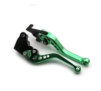 Eofooq Clutch Lever for FZ1 for Fazer FZS 1000 2001-2005 Motorcycle Long&Short Brake Clutch Levers(Short Green)