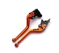 Eofooq Clutch Lever Long/Short Brake Clutch Levers Fits for Ducati 900 Monster S4R 2003-2008 S2R 1000 2006-2008 S4 MS4 MS4R Monster900 Monster1000(Long Orange)