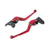 Eofooq Clutch Lever Motorcycle Long/Short Brake Clutch Levers for FZ1N/FZ1NS FZS 1000 for FAZER 2001-2005, YZF R1 2002-2003, YZF R6 1999-2004(Short Red)